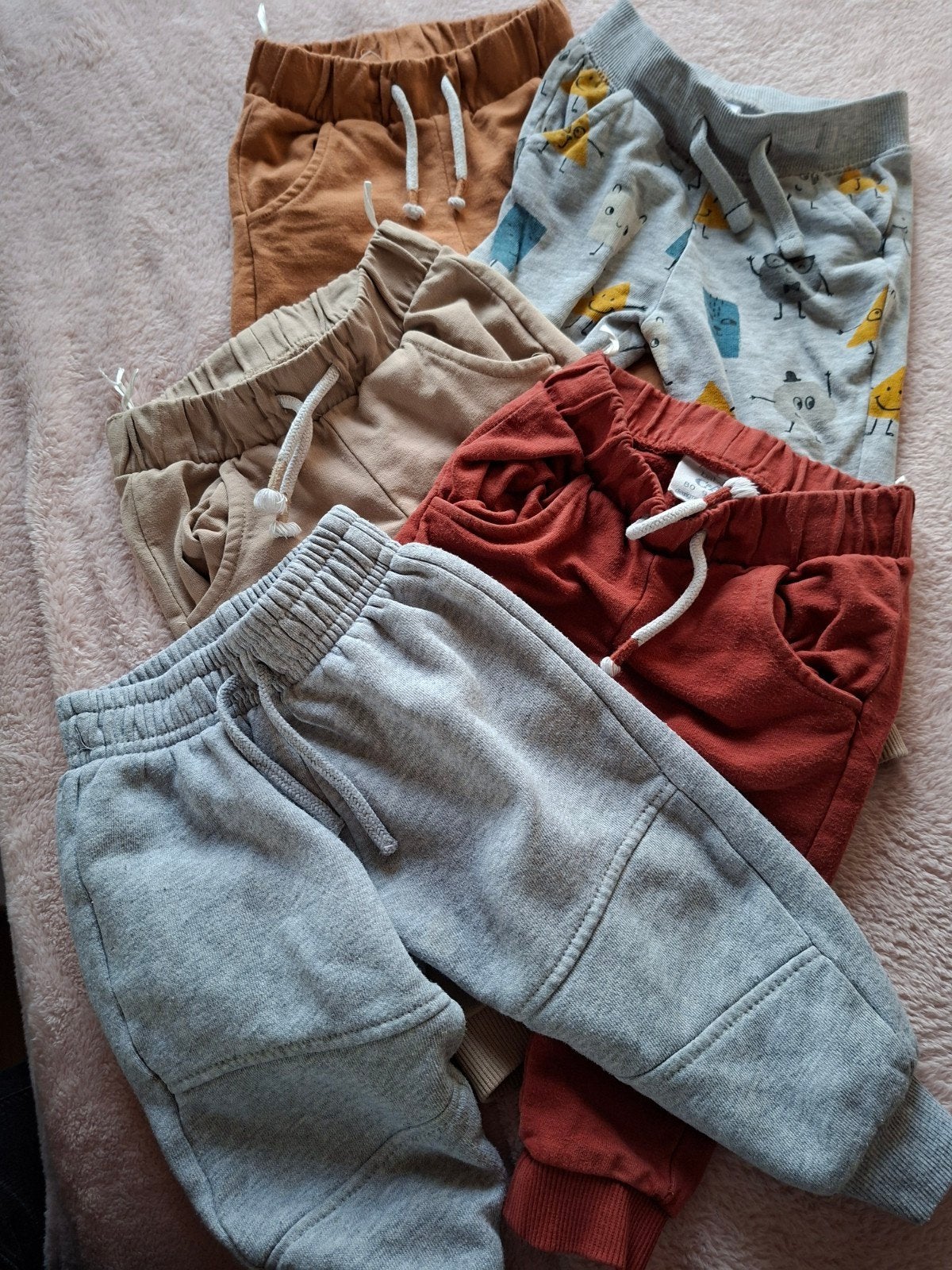maat 80 : set van 5 kinderbroeken, Ophalen, Gebruikt, Jongetje of Meisje, Broekje