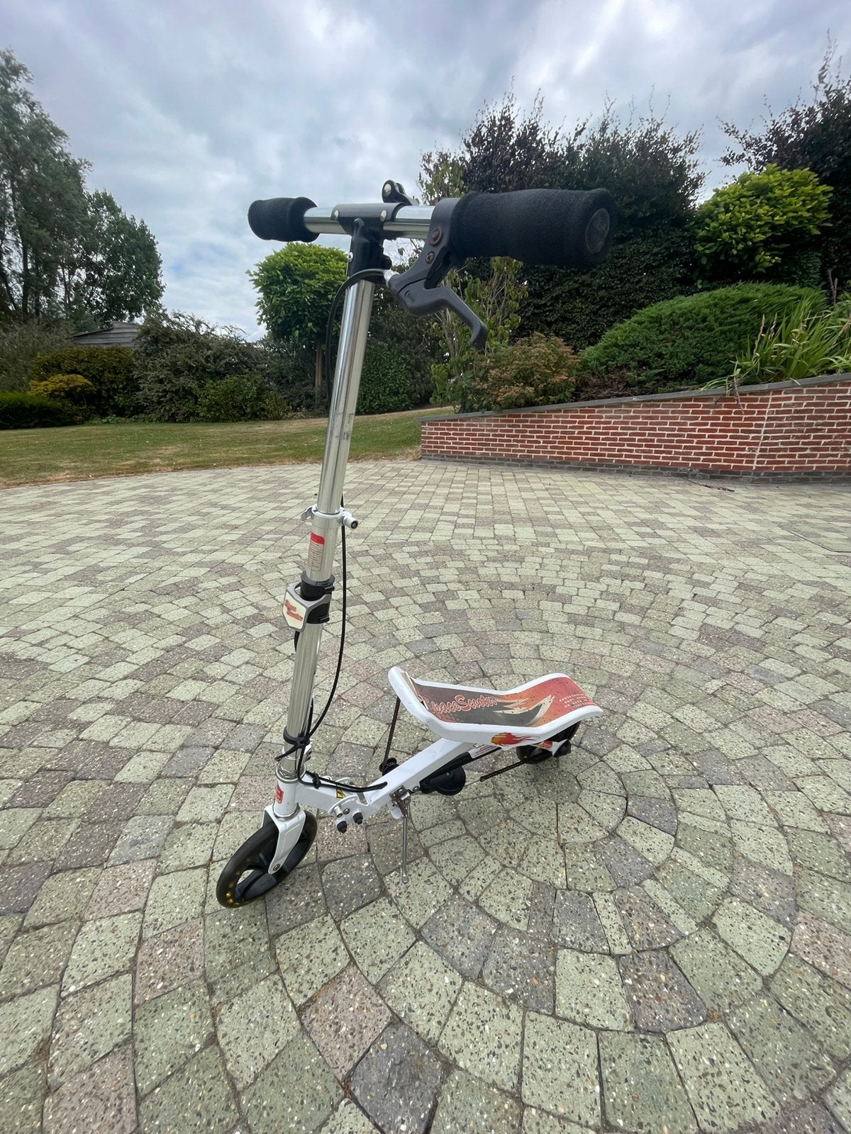 Space scooter opplooibaar, Fietsen en Brommers, Ophalen, Gebruikt, Gewone step
