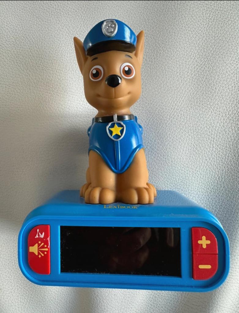 Réveil Lexibook Paw Patrol Chase, Electroménager, Réveils, Comme neuf, Enlèvement ou Envoi