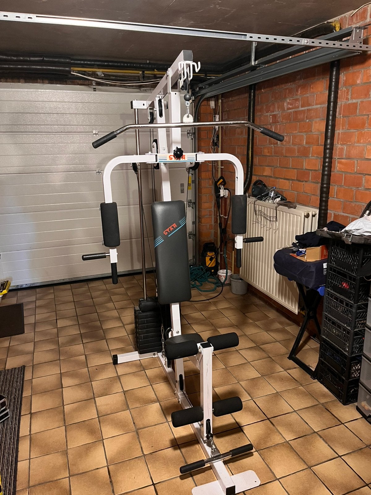 Krachtstation Star, Sport en Fitness, Fitnessmaterialen, Ophalen, Gebruikt