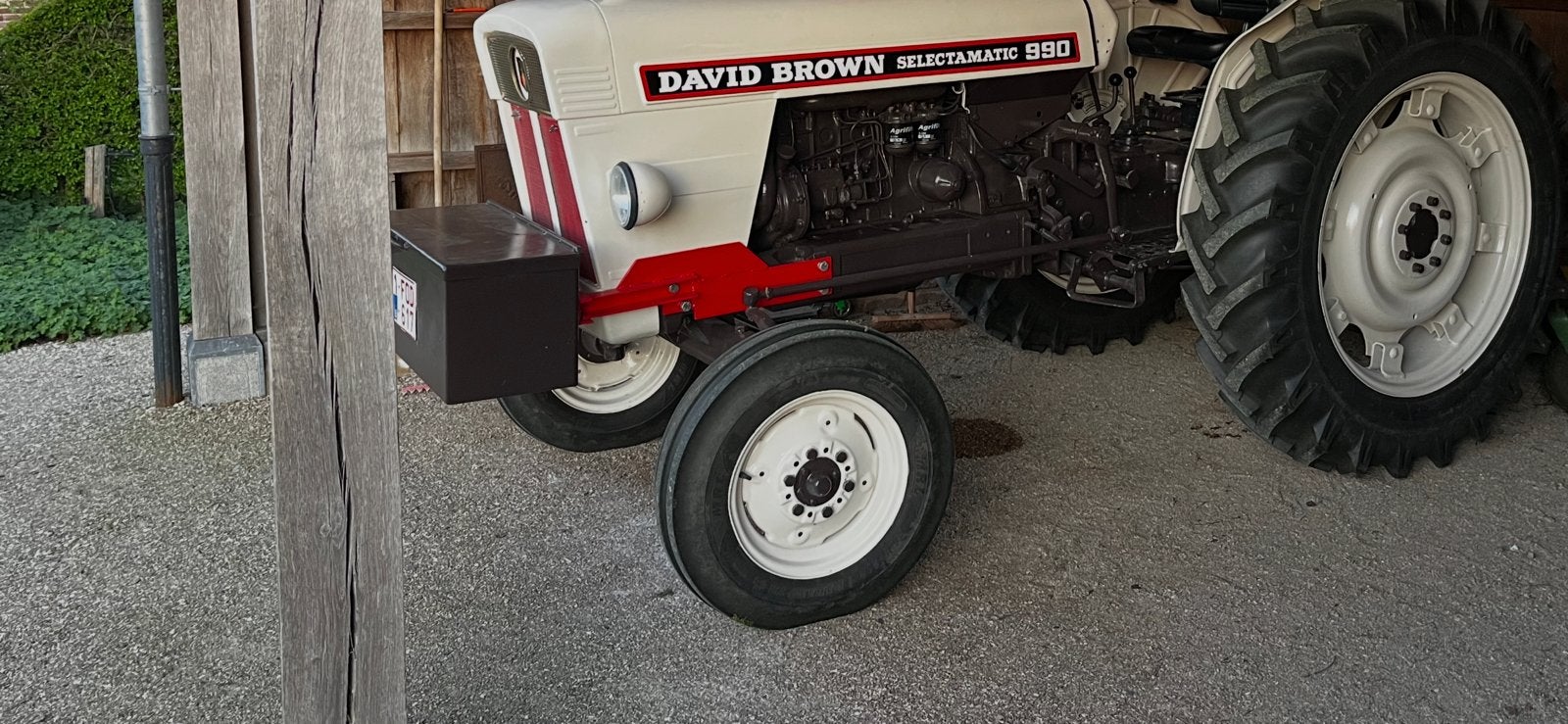Roues avant du tracteur 6.00-16 avec jante David Brown, Articles professionnels, Enlèvement