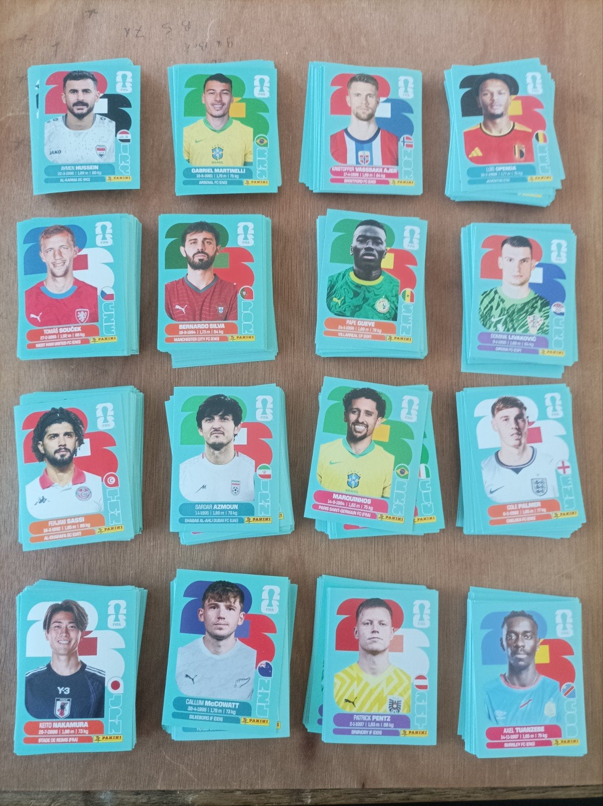 Panini World cup 2026 , 0,20 per sticker., Ophalen of Verzenden, Sticker