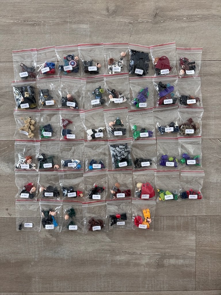 LEGO Minifigures (lot 46 figures), Ophalen of Verzenden, Nieuw