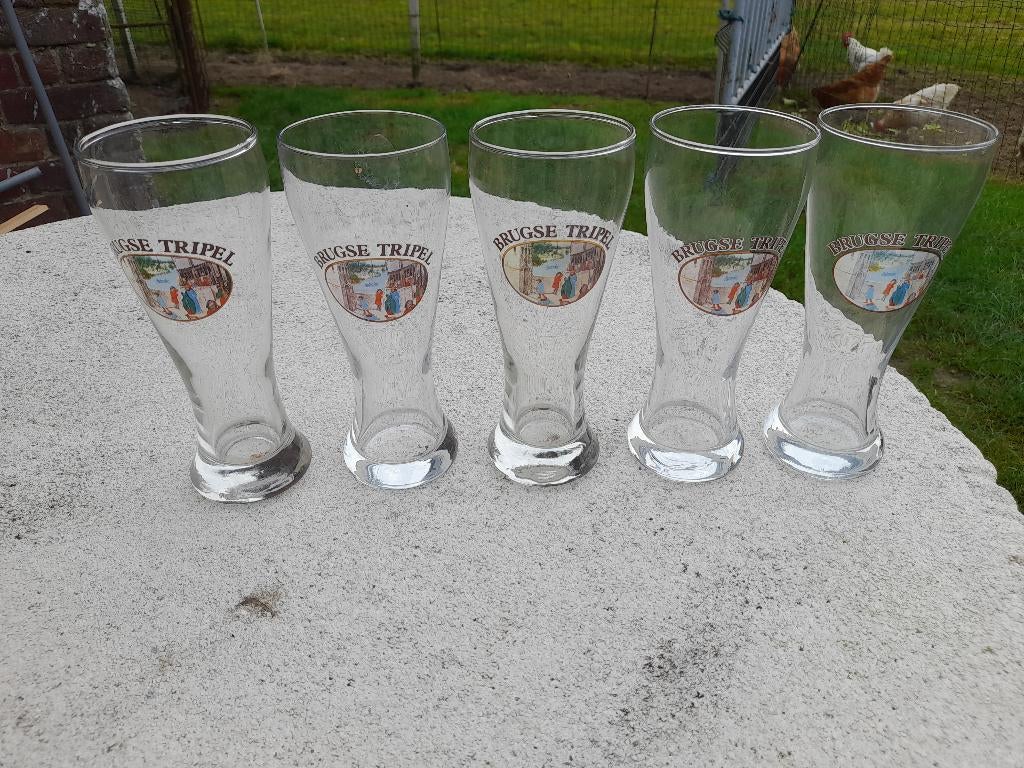bierglazen te koop, Enlèvement, Utilisé, Verre à bière