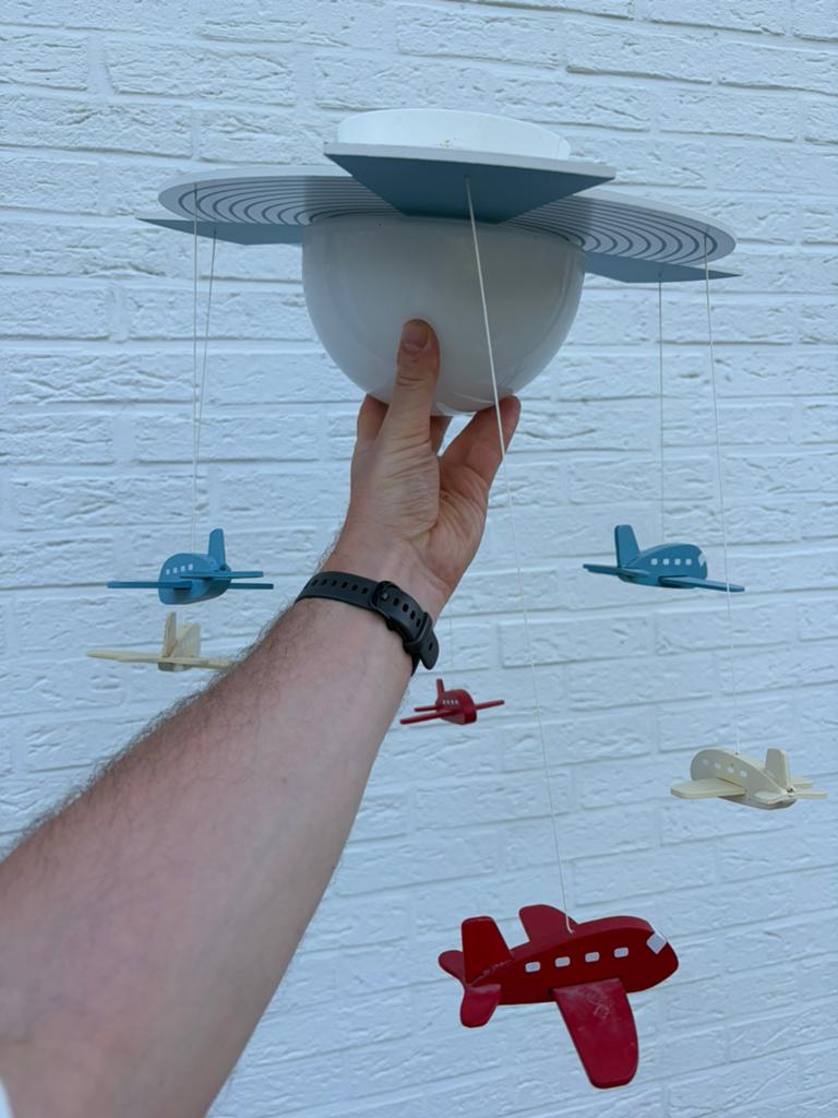 Mooie plafondlamp voor kinderkamer, Ophalen, Zo goed als nieuw