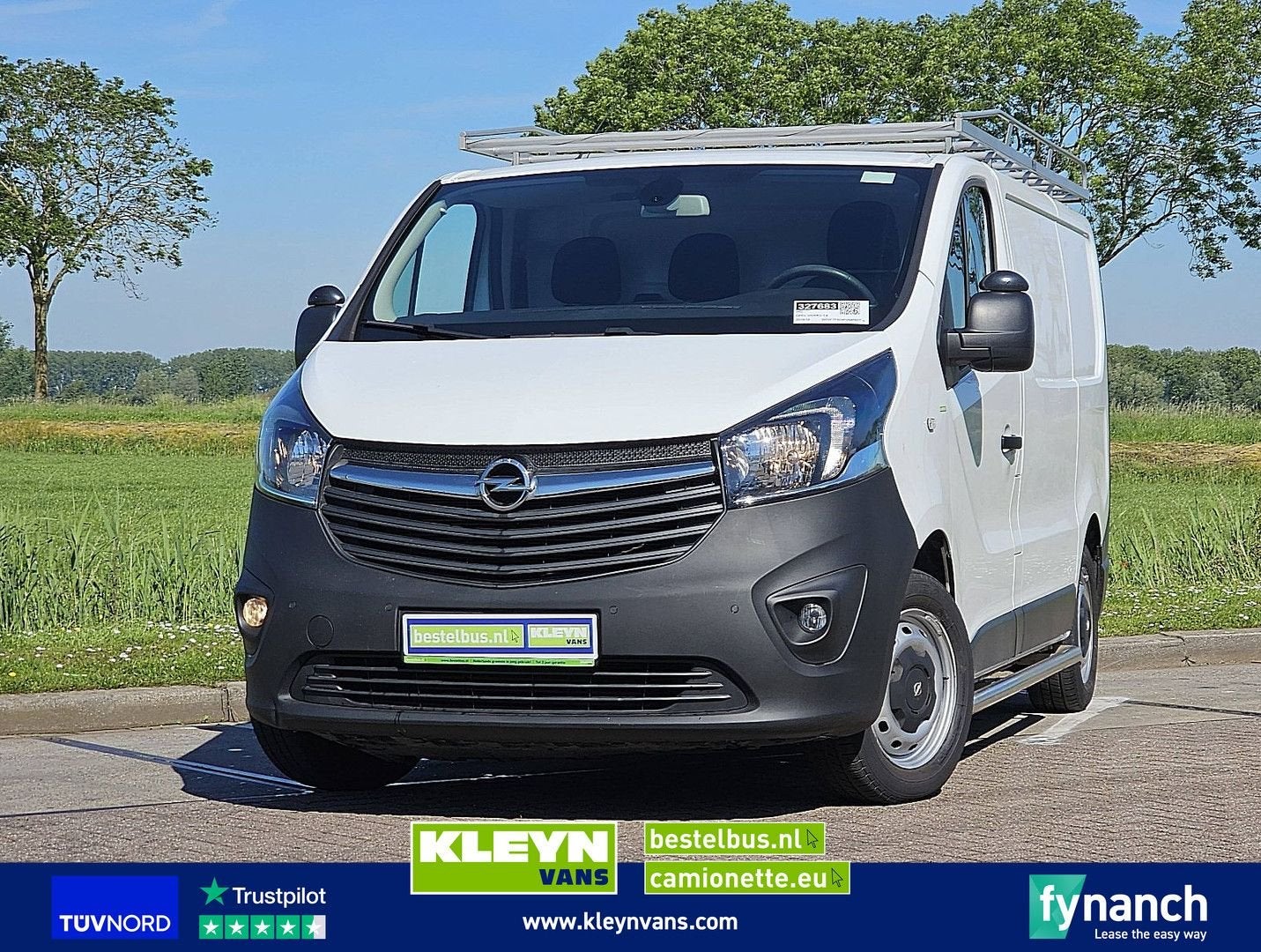 Opel VIVARO 1.6 L1H1 Imperiaal 3-Zit, Wit, Bedrijf, Cruise Control, Te koop