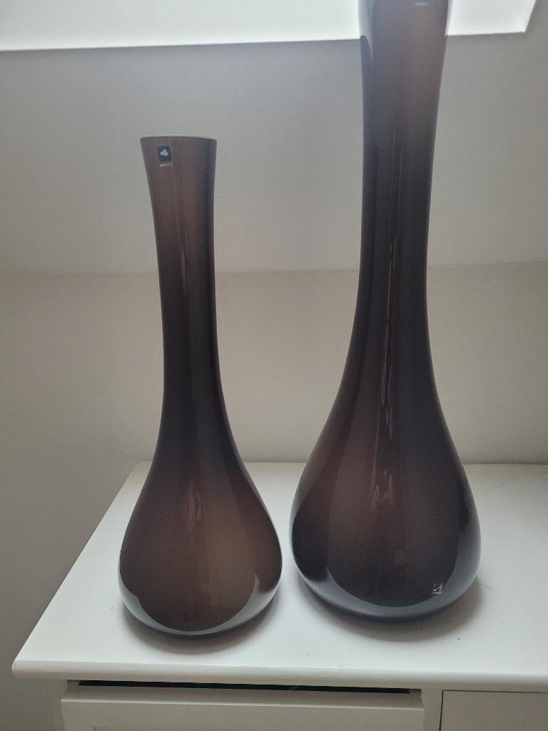 2 Vazen - Leonardo - handgemaakt, Huis en Inrichting, Woonaccessoires | Vazen, Ophalen