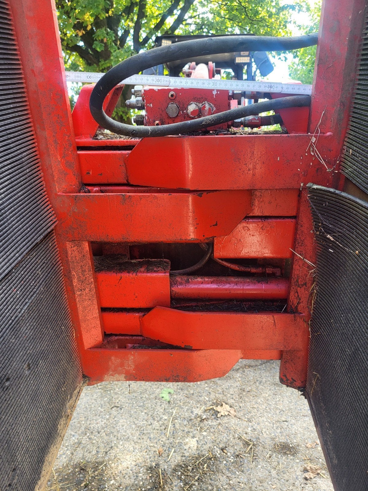 Pinçe hydraulique pour balles,  boules, Enlèvement