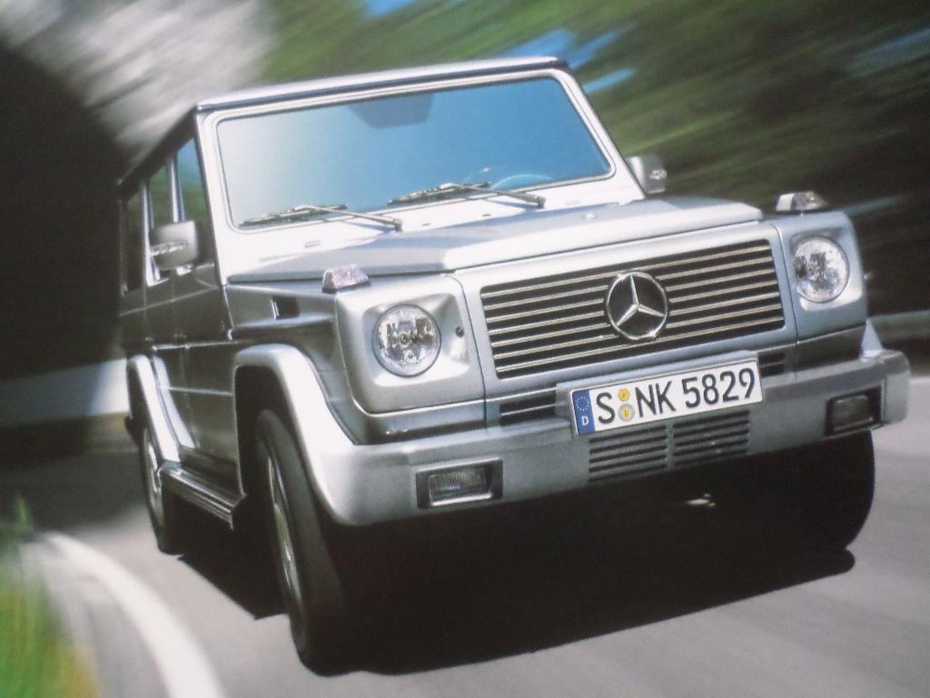 Mercedes 270 320 400 500 G 2002 Boek, Ophalen of Verzenden, Mercedes