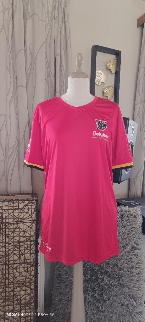 Tee-shirt homme rouge. Jupiler.  Taille XL. Belgique. 👨‍💼, Jupiler, Enlèvement ou Envoi, Taille 56/58 (XL), Neuf