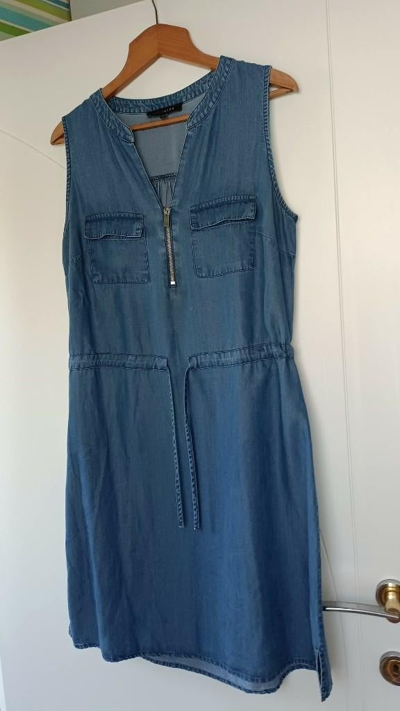 Jeans kleedje LolaLiza mt 40, Kleding | Dames, Zo goed als nieuw, Knielengte, Ophalen, Maat 38/40 (M)