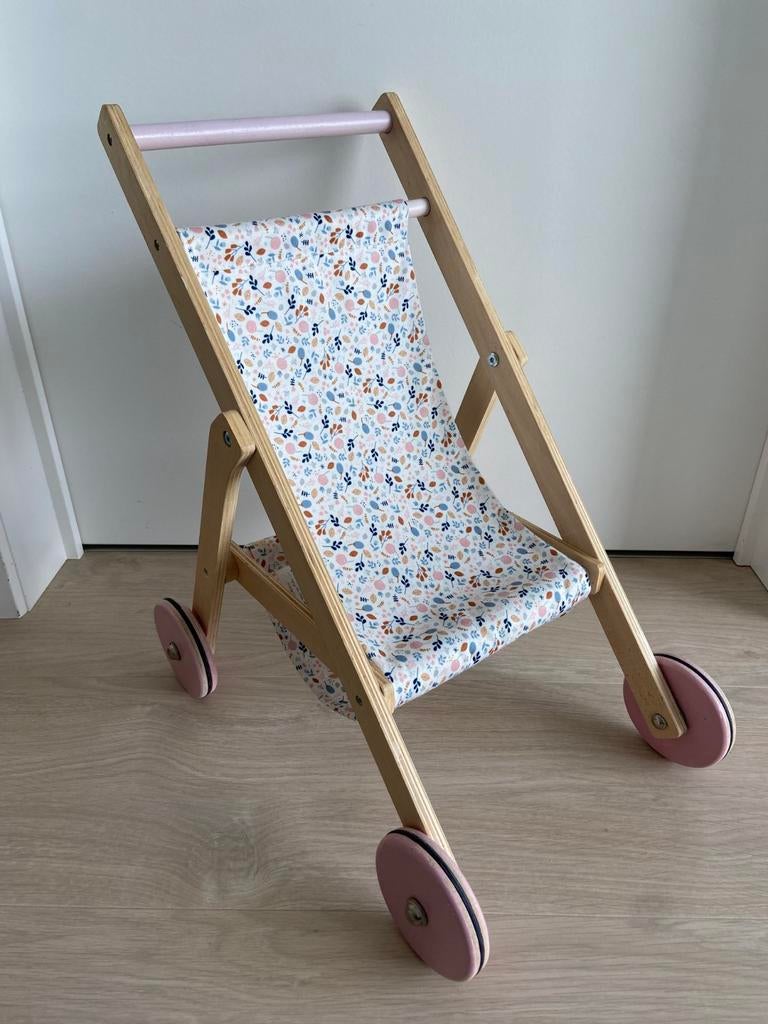 Little Dutch houten poppenwagen, Ophalen, Gebruikt, Babypop
