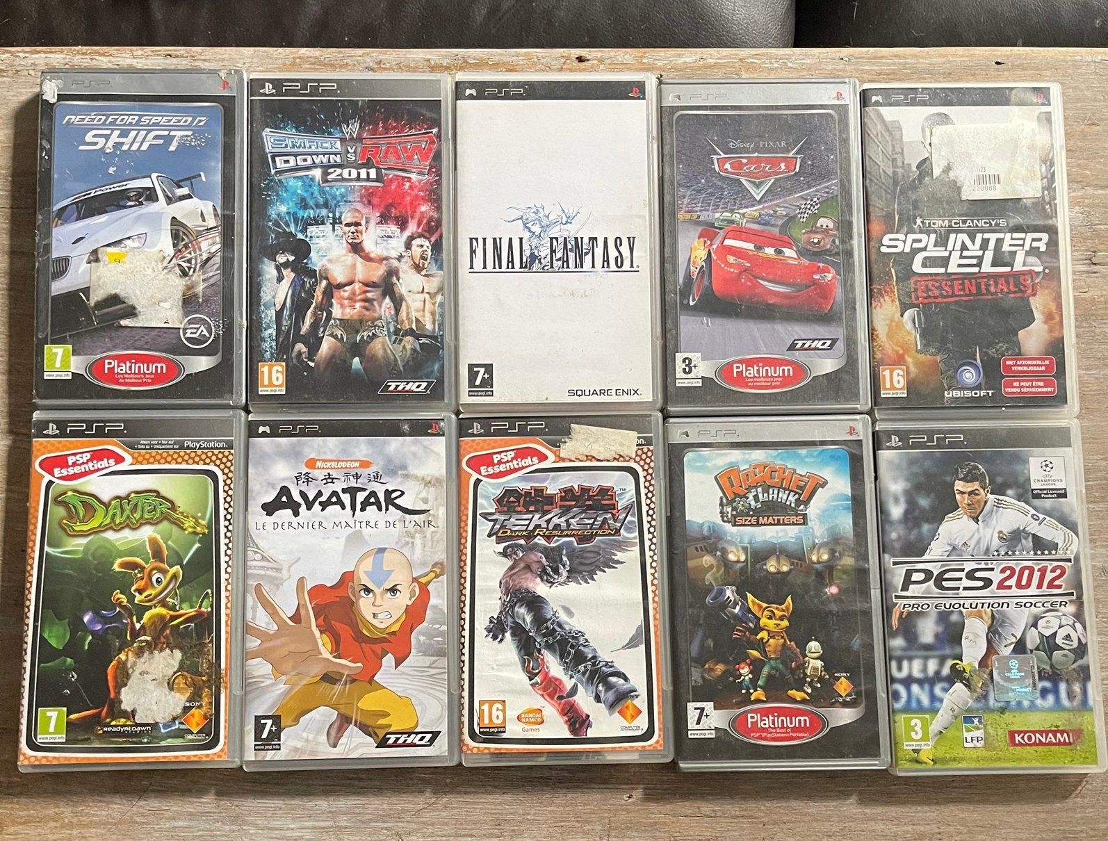 Lot 20 jeux psp, Games en Spelcomputers, Games | Sony PlayStation Portable, Ophalen, Gebruikt