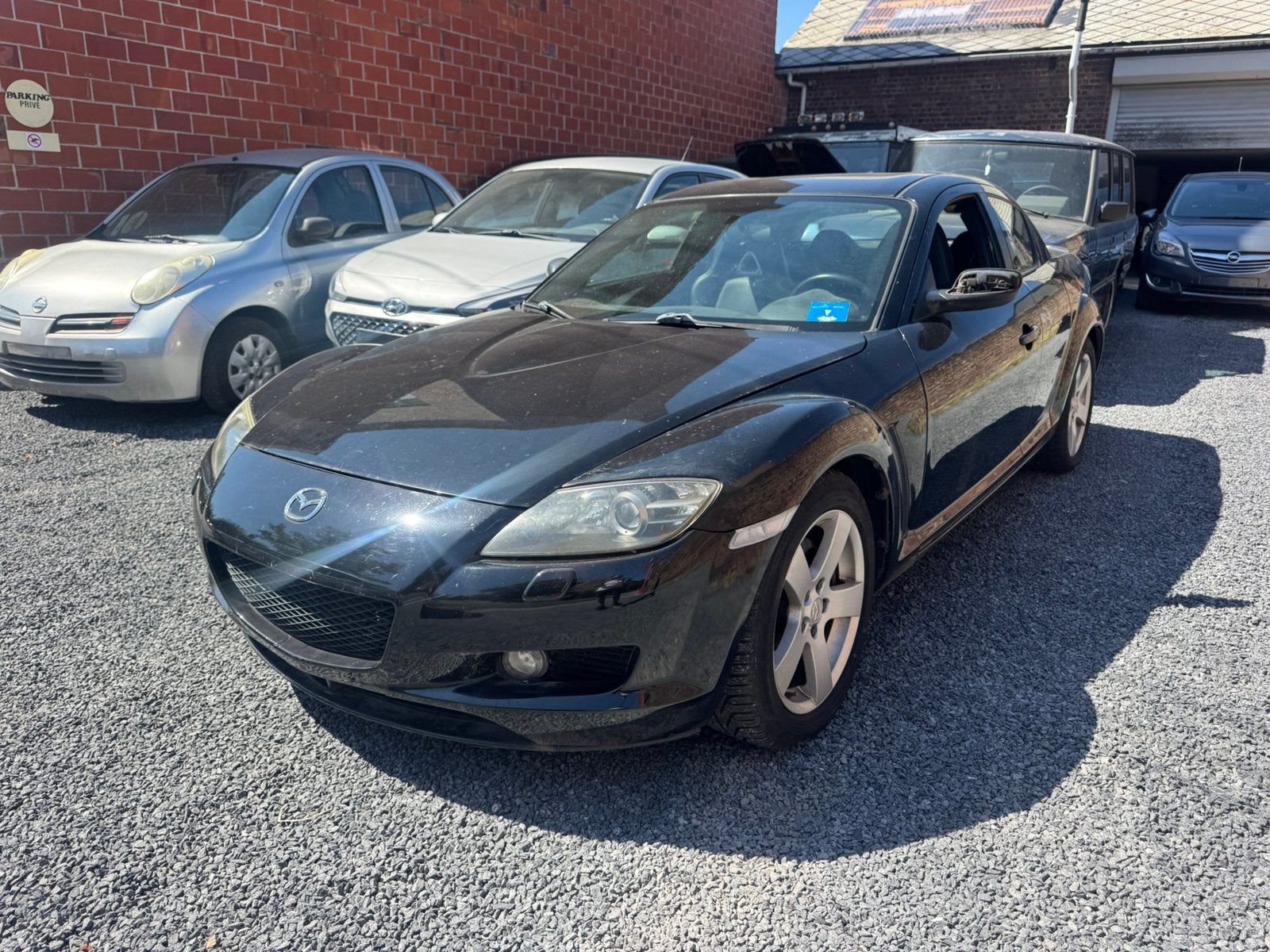 Mazda RX8 125.000 km, Voorwielaandrijving, 4 deurs, USB, Zwart