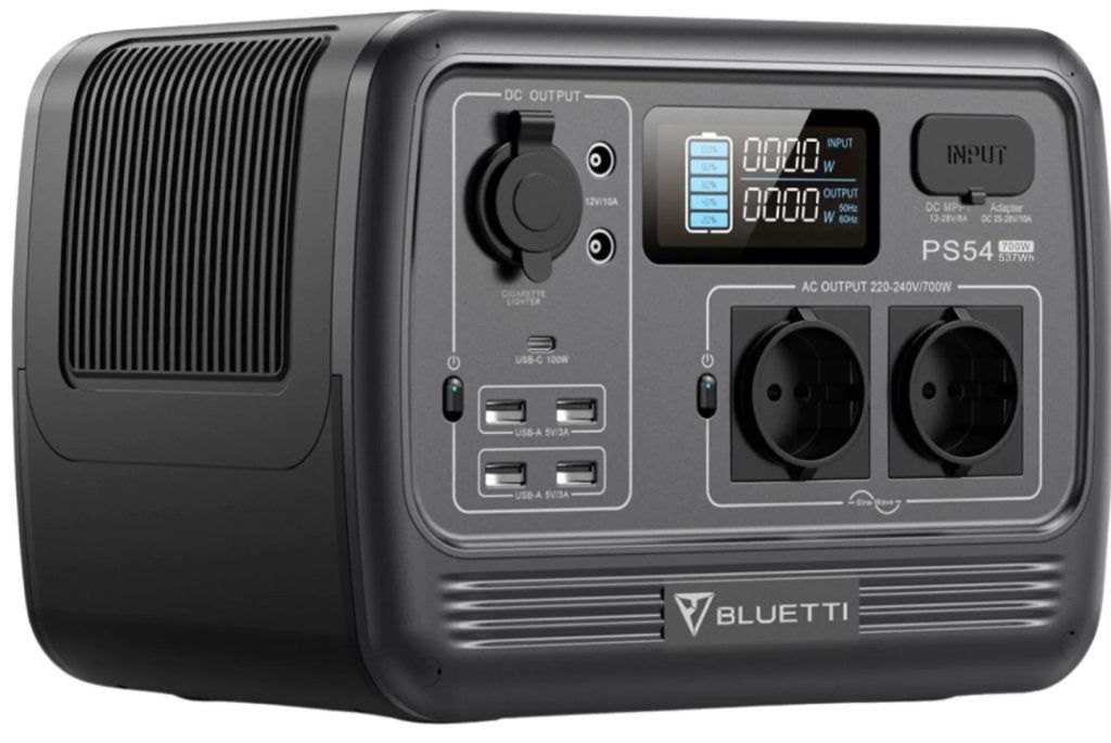 Bluetti PS54 537Wh 700W powerstation, Enlèvement