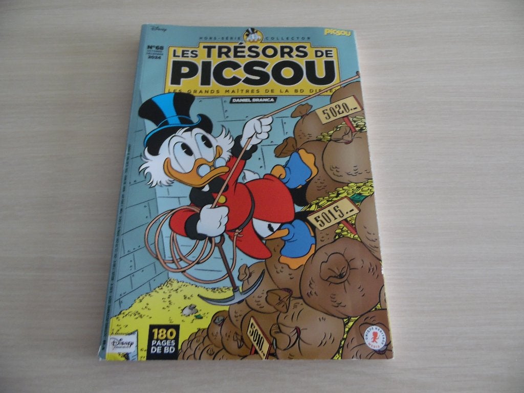 LES TRÉSORS DE PICSOU N°68, Ophalen of Verzenden, Zo goed als nieuw, Eén stripboek, WALT DISNEY