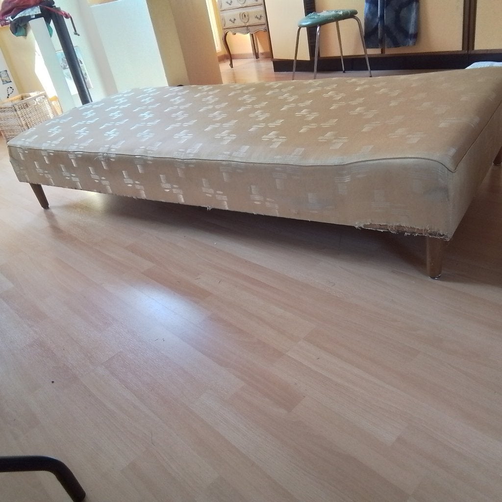 Lit 90 x 200 a donner, 90 cm, Beige, Une personne, Enlèvement