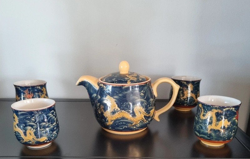 Mooi Chinees porselein theeservies, Antiek en Kunst, Ophalen of Verzenden
