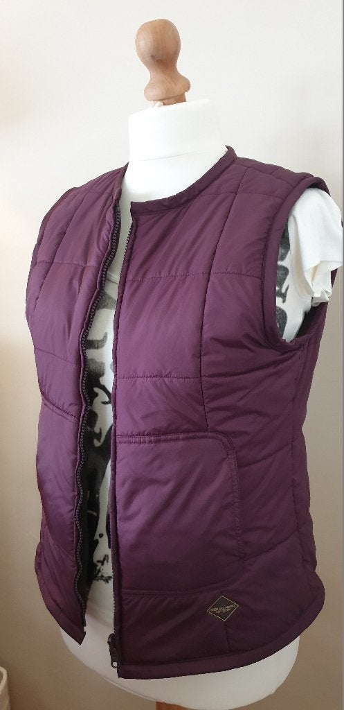 Mer du Nord bodywarmer - Maat L, Kleding | Dames, Paars, Maat 42/44 (L), Ophalen of Verzenden, Zo goed als nieuw