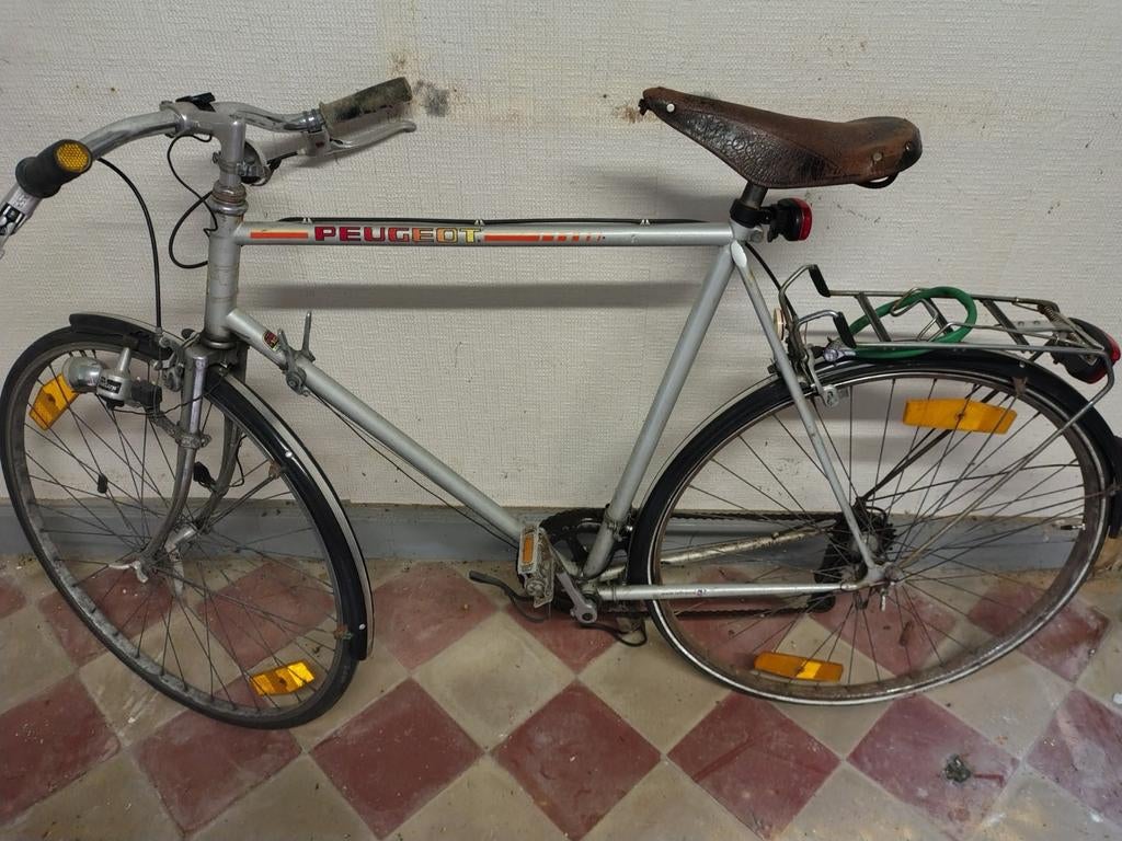 Vintage oude racefiets koersfiets, Fietsen en Brommers, Fietsen | Oldtimers, Ophalen