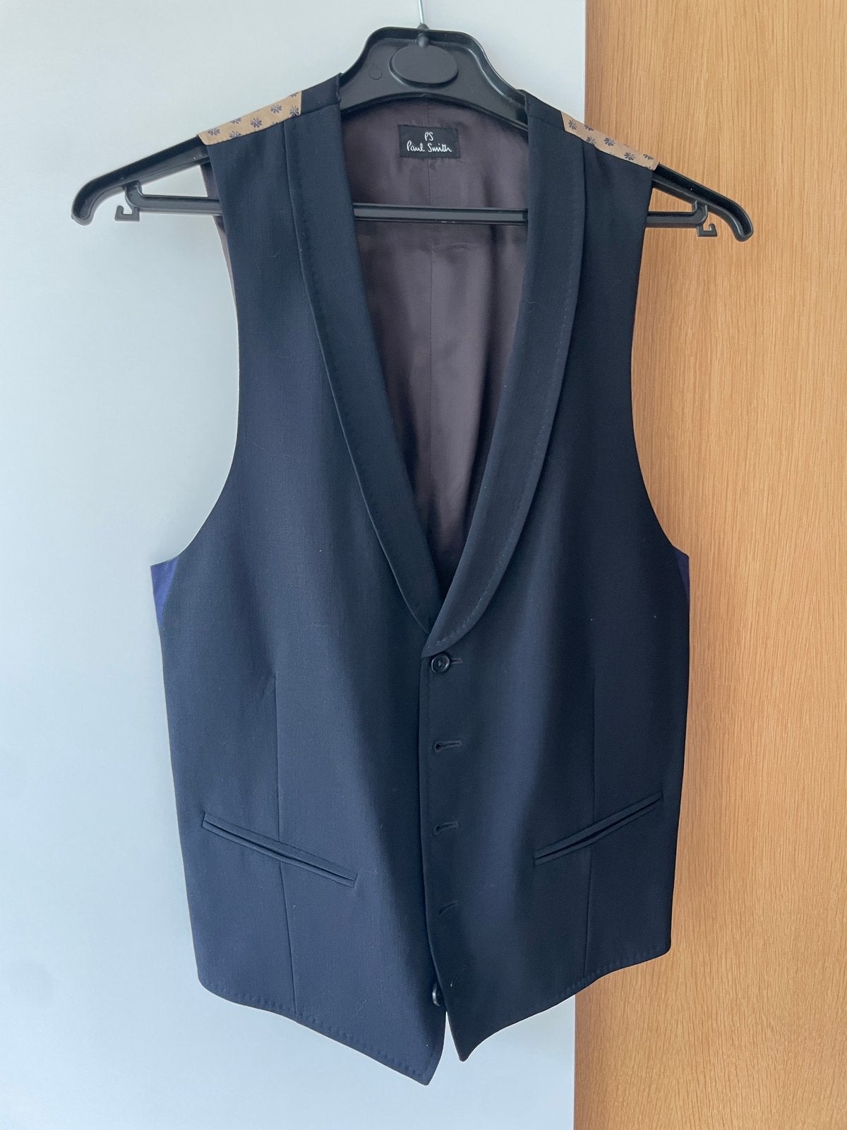 Gilet de Costume PS Paul Smith Mérinos - Taille S, Enlèvement ou Envoi, Comme neuf, Beige