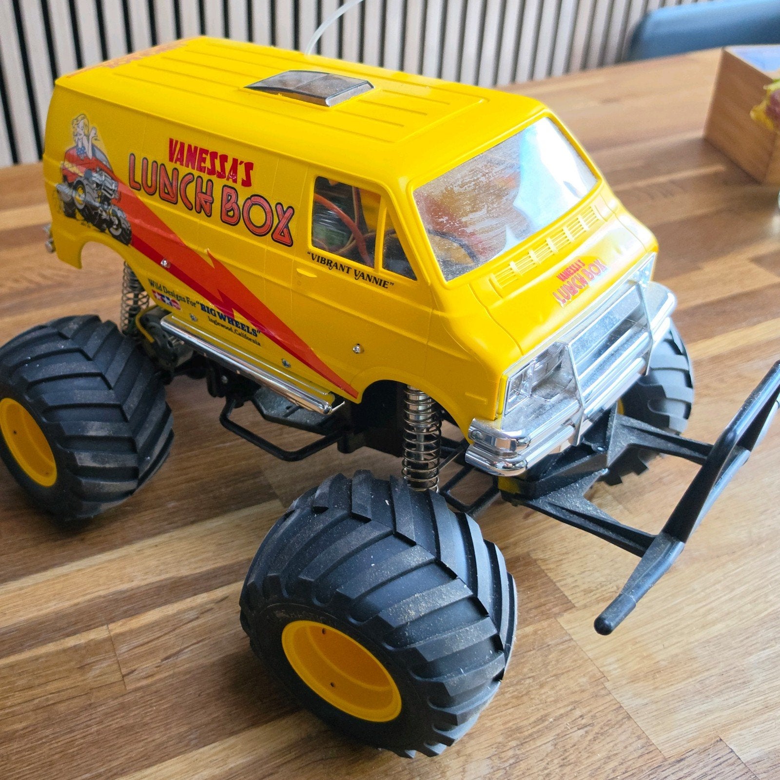 Tamiya Lunchbox yellow, Elektro, Auto offroad, Nieuw, Ophalen of Verzenden