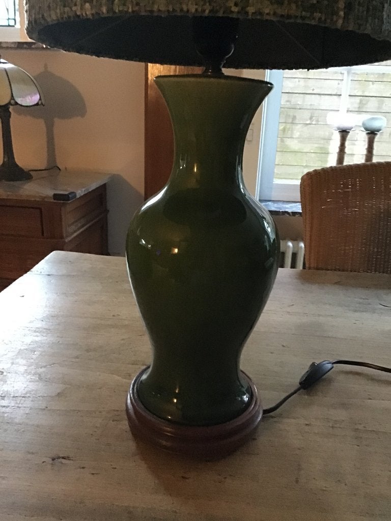 Lampadaire groen, Ophalen, Gebruikt, Glas