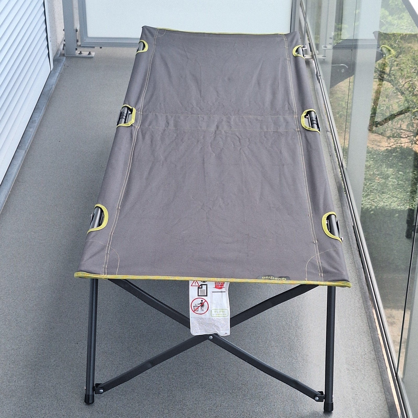 Quechua L100 Opvouwbaar Veldbed / Campingbed – Max. 1, Caravans en Kamperen, Ophalen