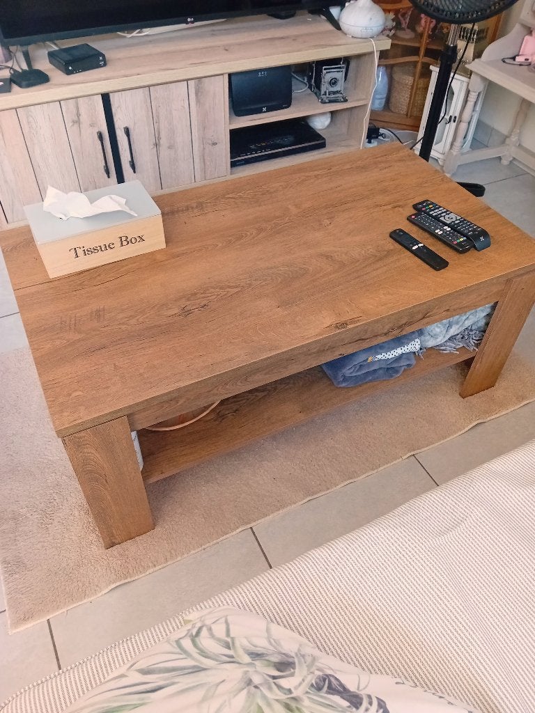 Table de salon état neuf !, Enlèvement, Comme neuf, Autres essences de bois