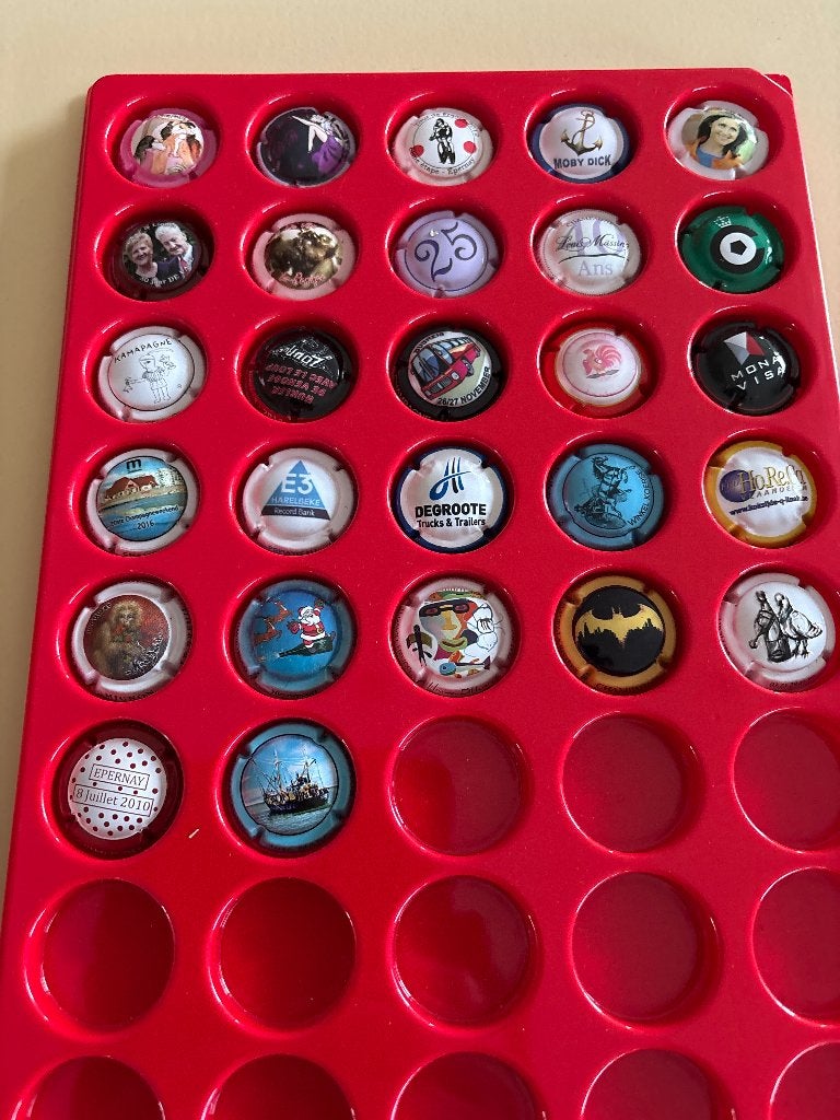 Champagne capsules – Lot van 27 bijzondere capsules, Collections, Collections complètes & Collections, Enlèvement ou Envoi