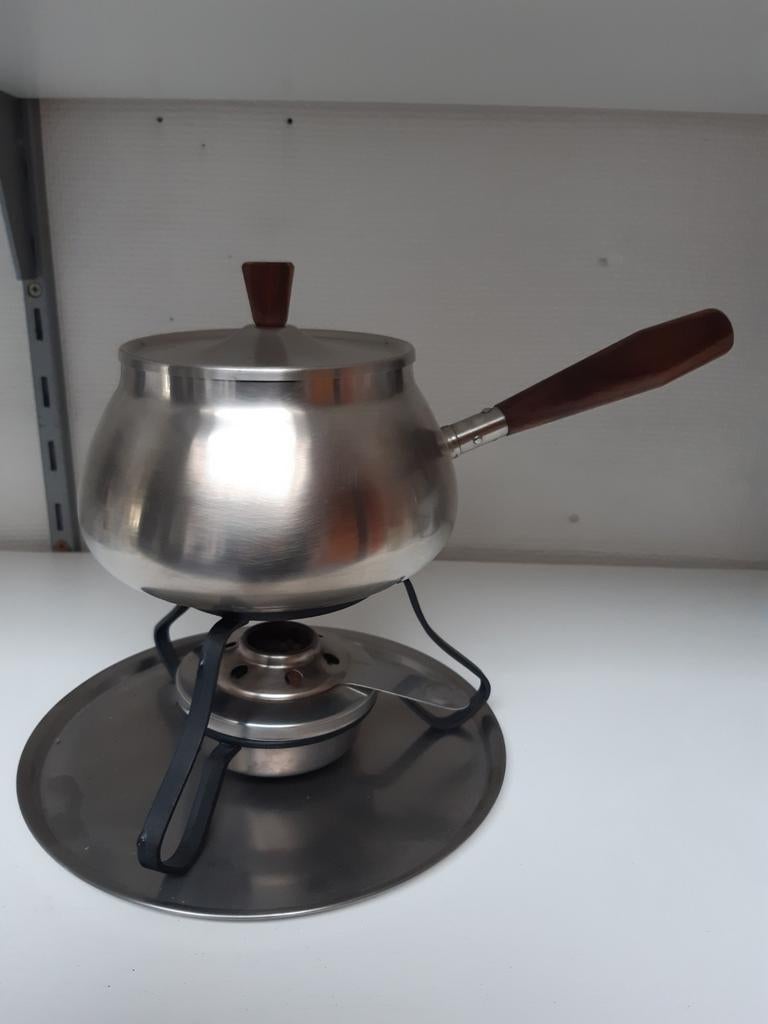 Fonduestel, Ophalen