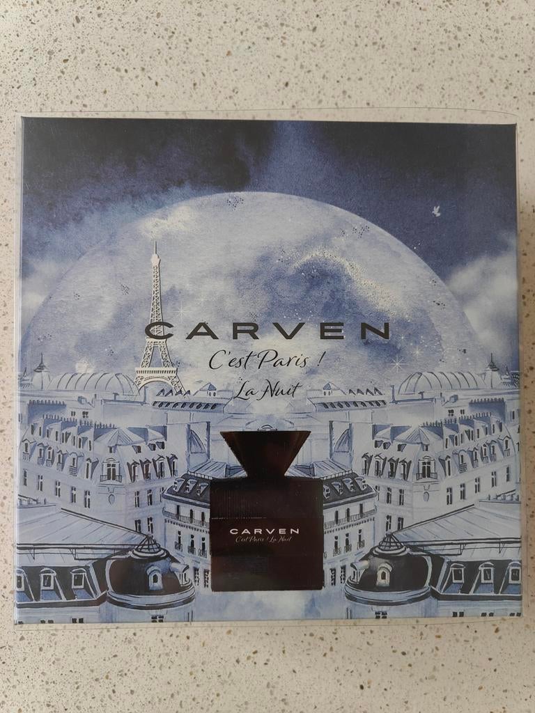 Carven parfum & aftershave balsem, Enlèvement
