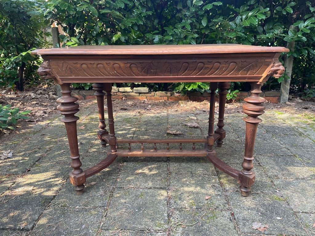 Tafel met 4 stoelen, Ophalen