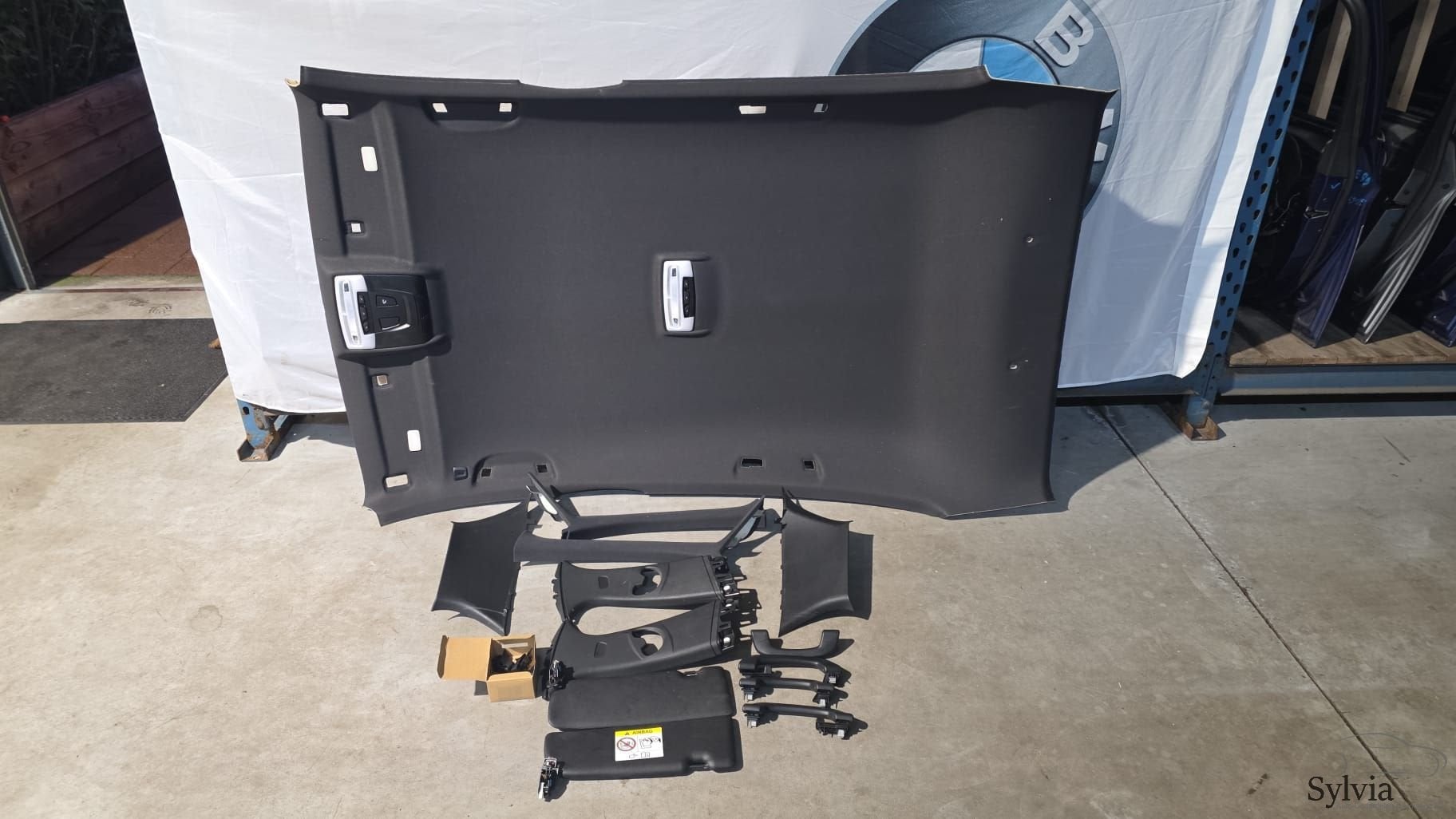 M Dakhemel Hemelbekleding antraciet zwart BMW 1 serie F20 +, Auto-onderdelen, Gebruikt, -, -, Ophalen of Verzenden