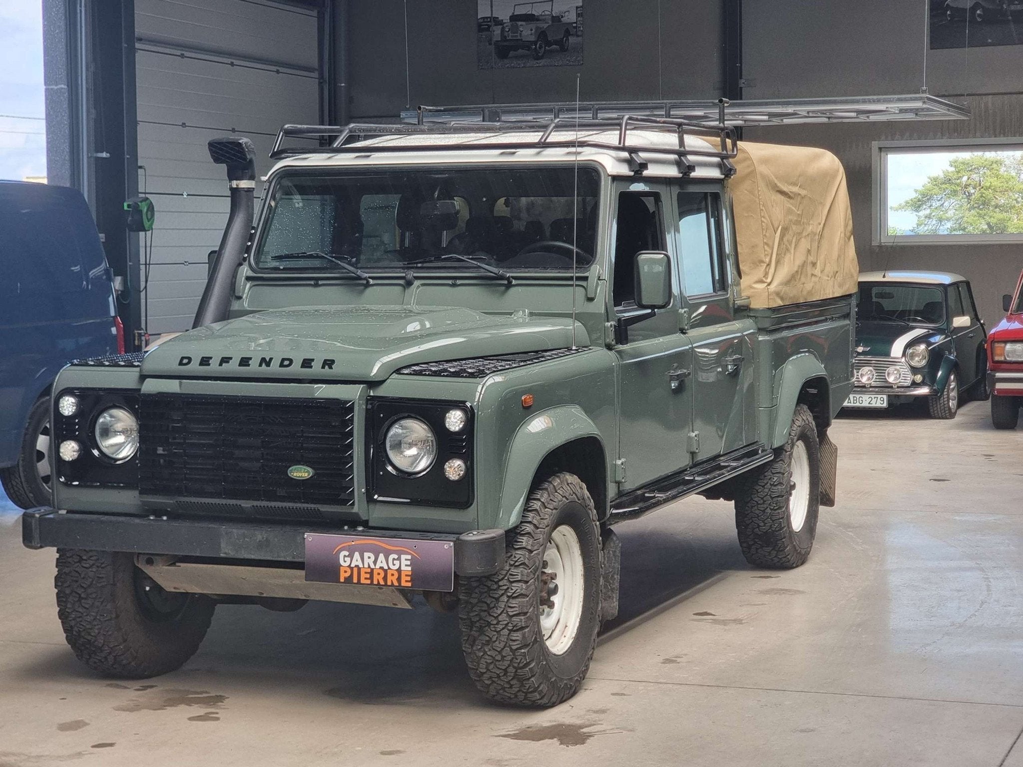 Land Rover Defender 2.2 Turbo - D * 130 PICK-UP, Autos, Euro 5, Achat, https://public.car-pass.be/vhr/fbbf513d-24f9-4307-ab6b-0e903a0c8cf2