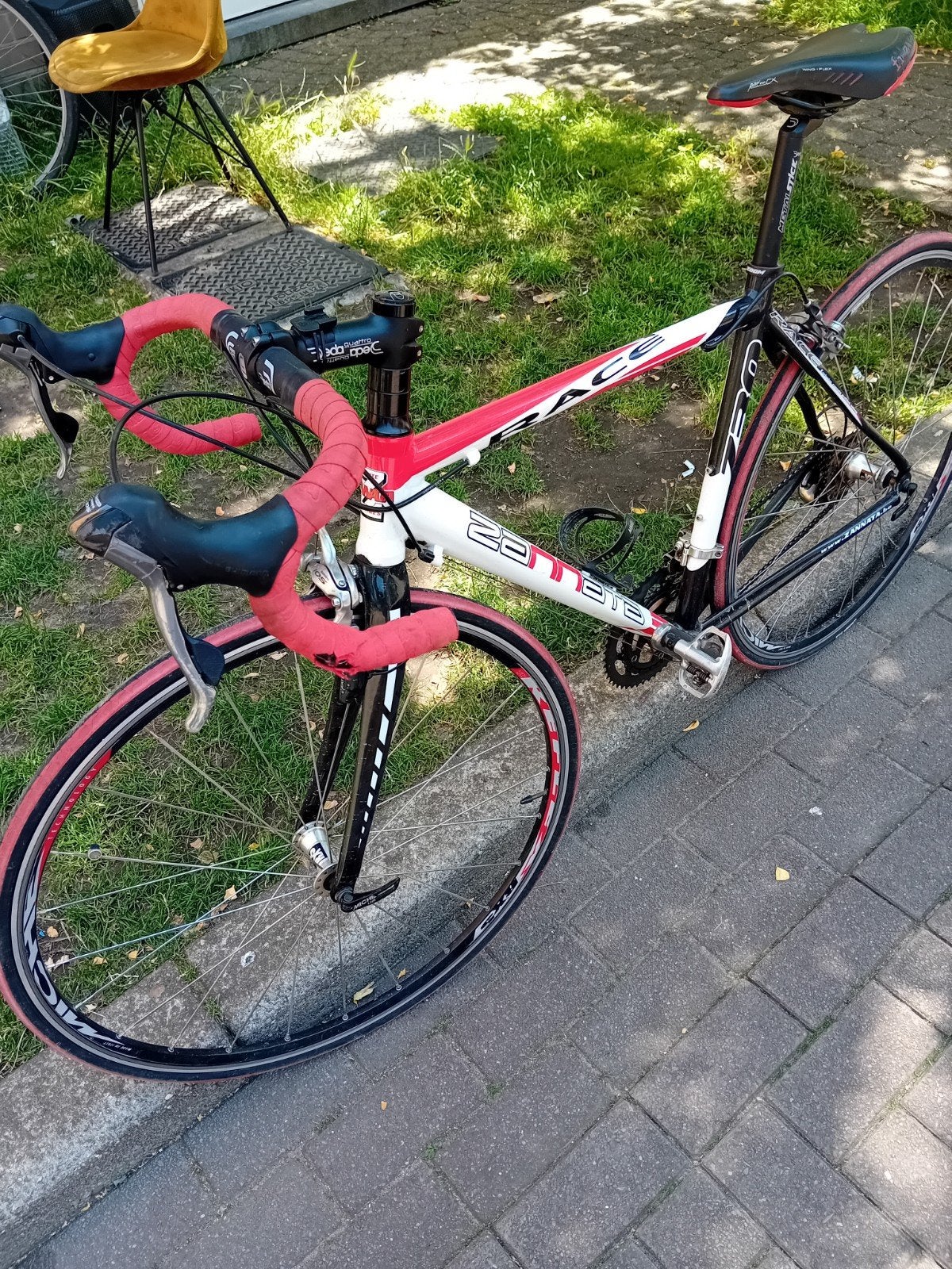 Koersfiets zannata hall carbon hall alluminium, Fietsen en Brommers, Verzenden
