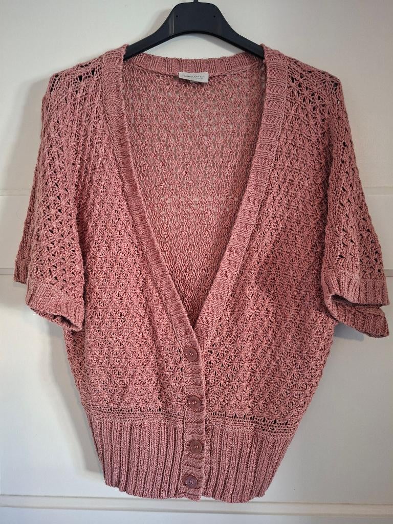 Bon'A Parte vest oud roze maat M, Maat 38/40 (M), Verzenden, Zo goed als nieuw, Roze