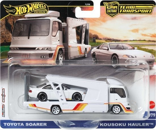 Hot Wheels Toyota Soarer en Kousoku Hauler, Hobby en Vrije tijd, Modelauto's | Overige schalen, Ophalen of Verzenden, Nieuw, Auto