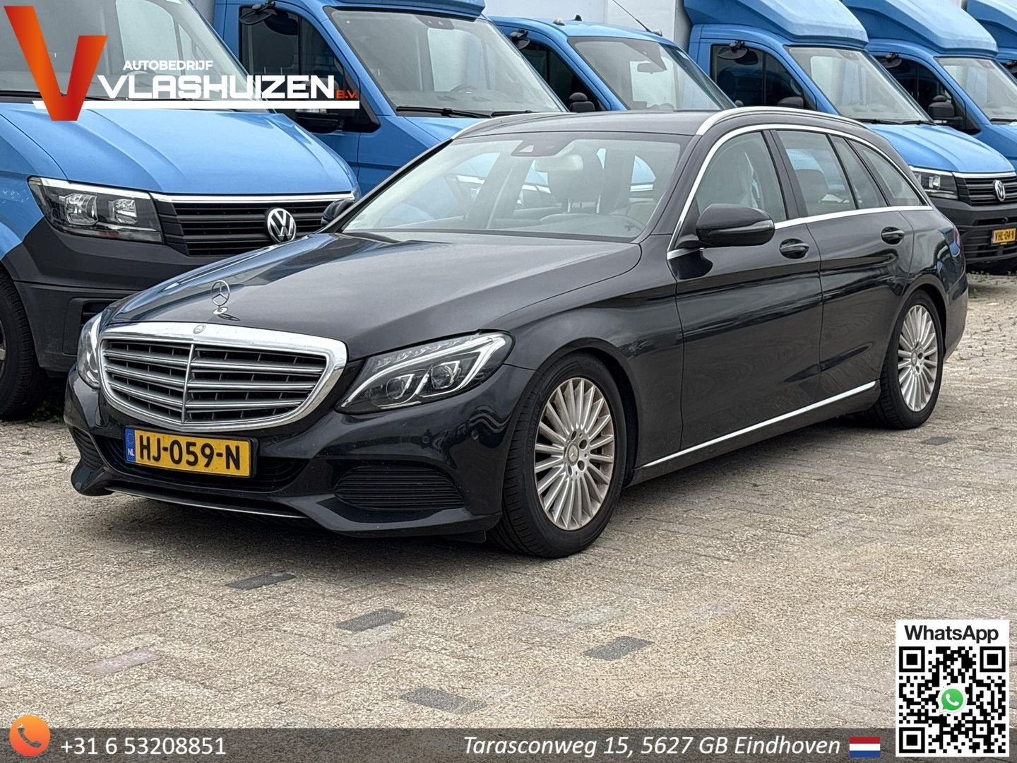 Mercedes-Benz C 350 Estate e Lease Edition | HYBRIDE STORING, Auto's, Automaat, Navigatiesysteem, Beige, Zwart