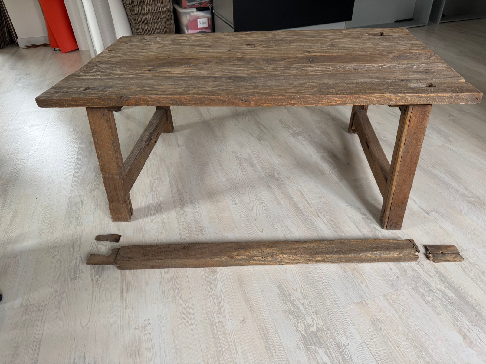 Salontafel, Ophalen, Gebruikt, 100 tot 150 cm, 50 tot 100 cm