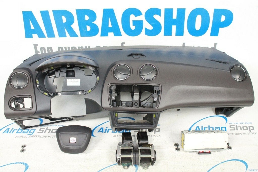 Airbag kit Tableau de bord navi Seat Ibiza, Autos : Pièces & Accessoires, Tableau de bord & Interrupteurs, Utilisé, Enlèvement ou Envoi