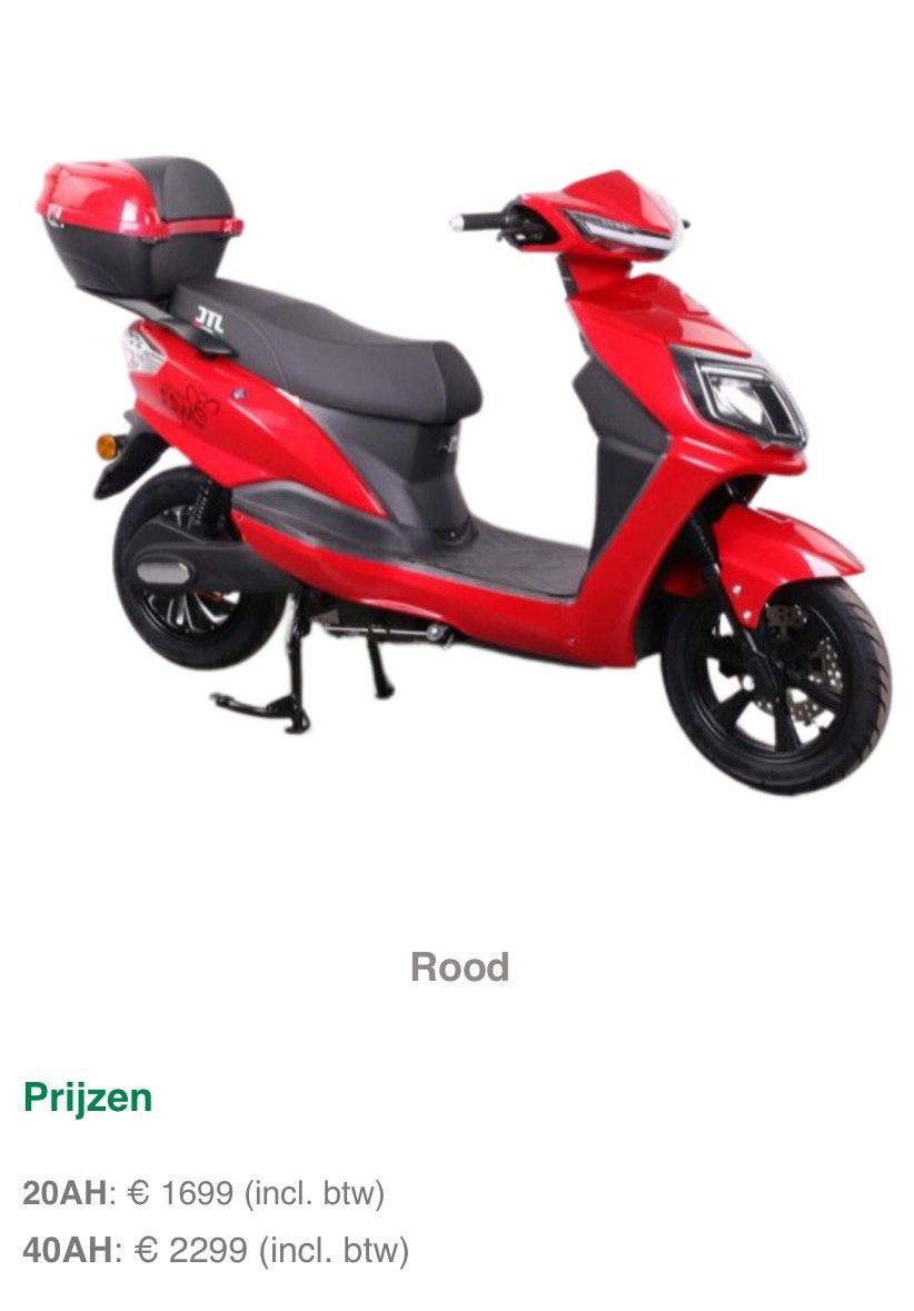 Electric scooter te koop, Fietsen en Brommers, Scooters | Overige merken, Ophalen, Zo goed als nieuw