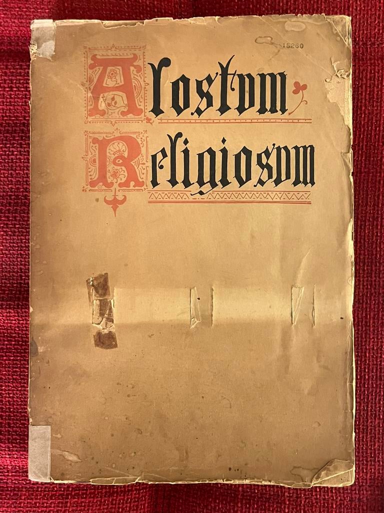 Antiek dik boek Aalst Petrus Van Nuffel - Alostum Religiosum, Antiek en Kunst, Ophalen of Verzenden