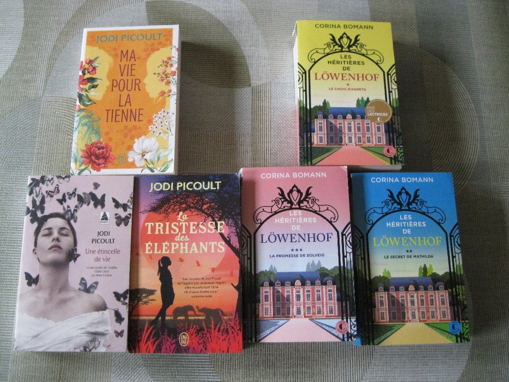 Livres de poche : 6 livres - 2 auteurs : 2€/livre, Enlèvement, Neuf