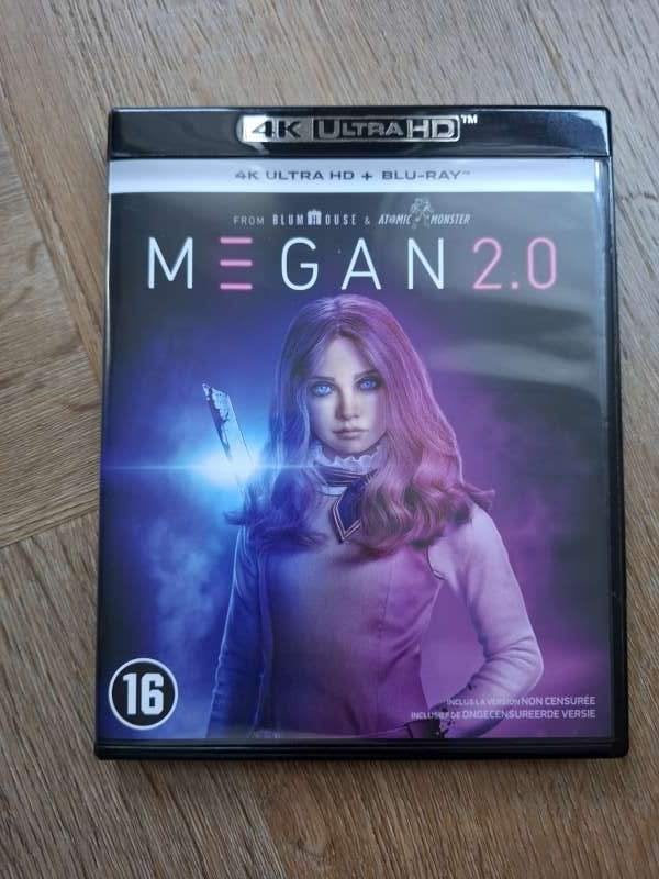 M3gan 2.0 4K + blu-ray, CD & DVD, Blu-ray, Enlèvement ou Envoi, Allemand, Film, Coffret