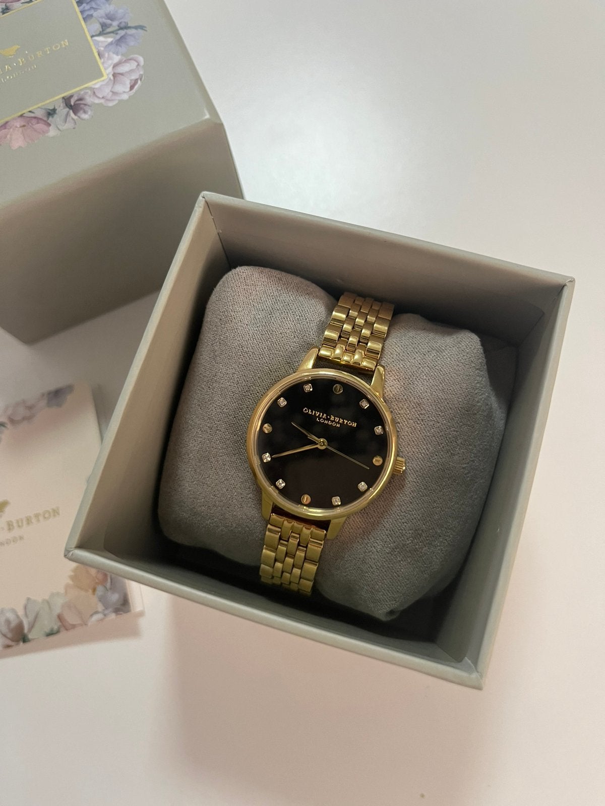 montre olivia butron, Handtassen en Accessoires, Horloges | Dames, Ophalen, Zo goed als nieuw