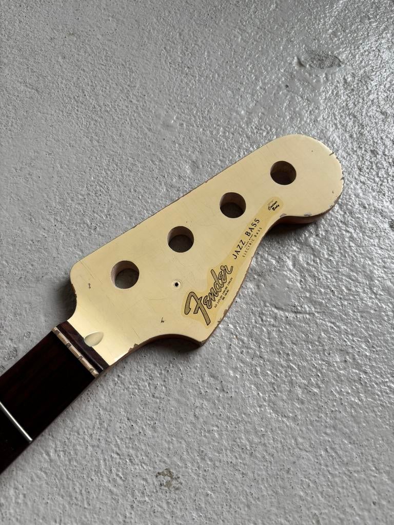 Jazz bass hals wit relic, Musique & Instruments, Enlèvement ou Envoi, Comme neuf