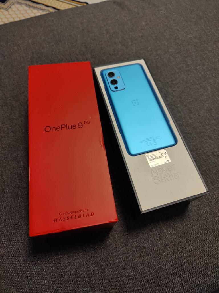 OnePlus 9, Telecommunicatie, Mobiele telefoons | Samsung, 8 GB, Touchscreen, Android OS, 10 megapixel of meer, Blauw, Ophalen of Verzenden