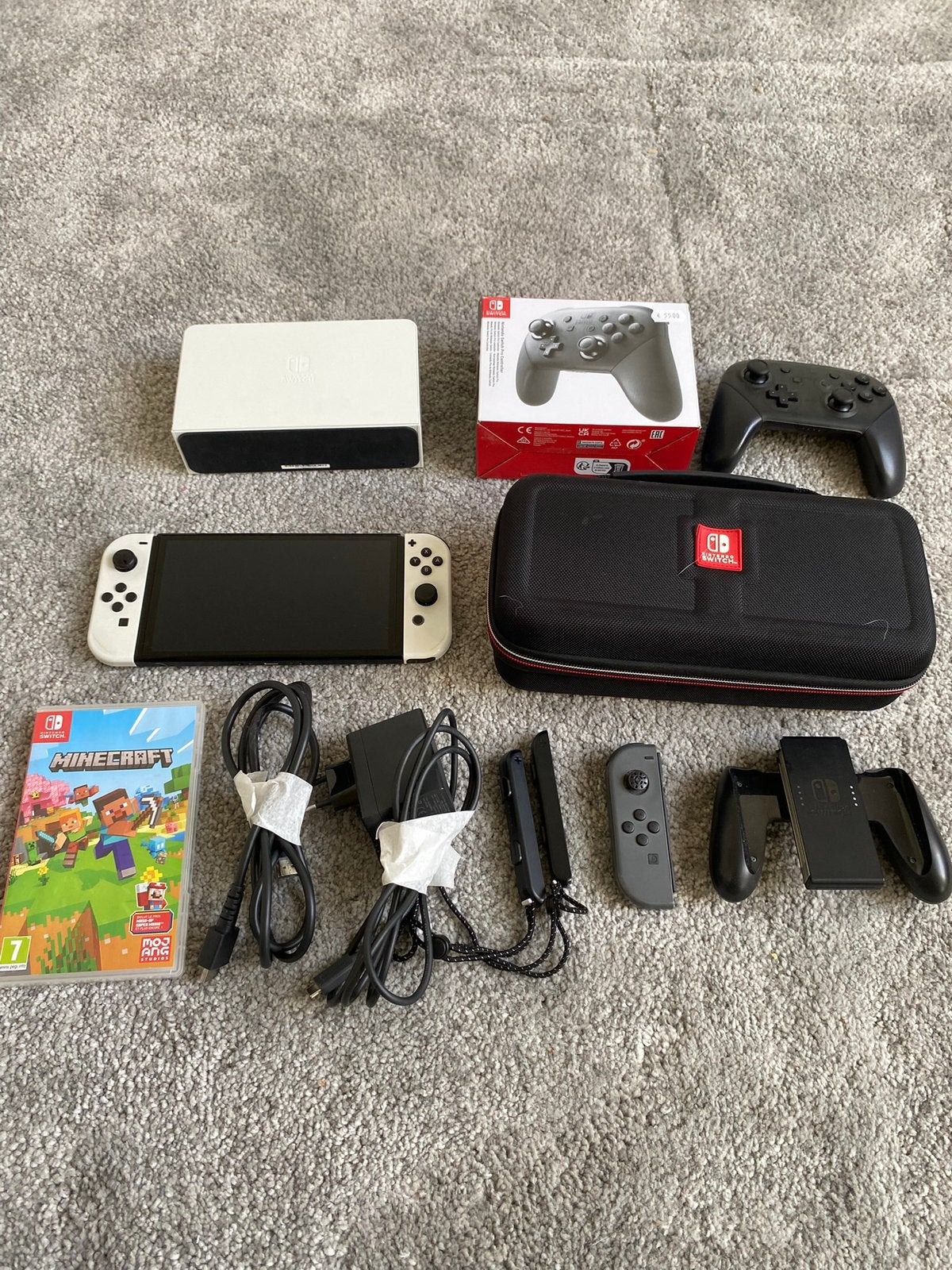 Nintendo Switch OLED, Consoles de jeu & Jeux vidéo, Enlèvement, Comme neuf, Switch OLED