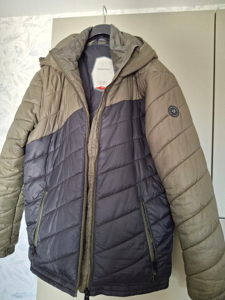 Heren jas, Kleding | Heren, Maat 56/58 (XL), Zo goed als nieuw, Groen, Rogwaer
